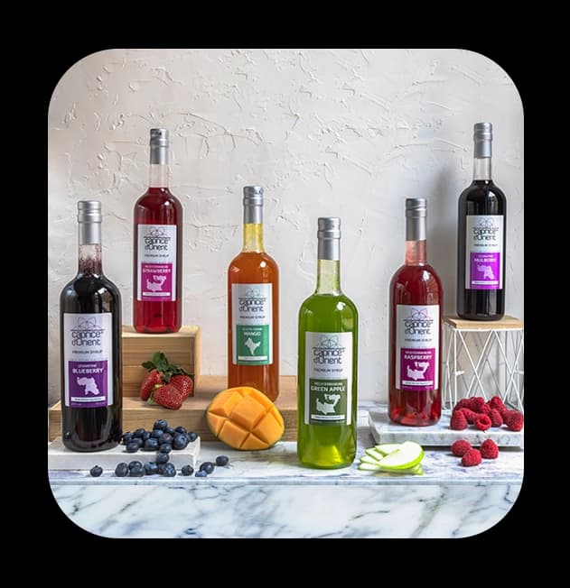 Caprice d’Orient syrups